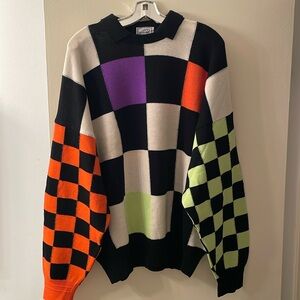 Vintage Gianni Versace Seeater. Size VI (54) (XXL)